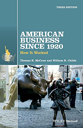 Stock image for American Business Since 1920: How It Worked (The American History Series) for sale by HPB-Red