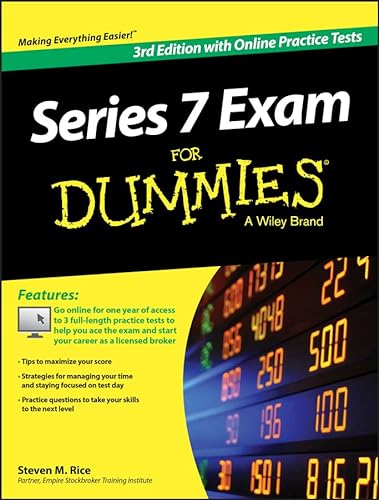 Stock image for Series 7 Exam for Dummies, with Online Practice Tests for sale by TextbookRush