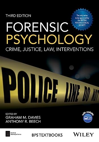 Imagen de archivo de Forensic Psychology: Crime, Justice, Law Interventions, Includes Web-site a la venta por Revaluation Books