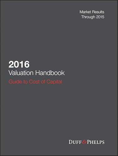 Stock image for 2016 Valuation Handbook - Guide to Cost of Capital (Wiley Finance) for sale by Great Matter Books
