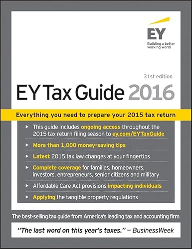 Beispielbild fr Ey Tax Guide 2016 zum Verkauf von Better World Books