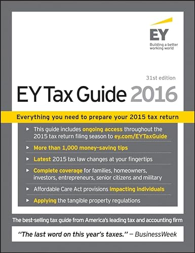 9781119114581: The Ernst & Young Tax Guide 2016 (EY Tax Guide)