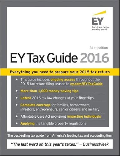 Stock image for Ey Tax Guide 2016 for sale by Better World Books