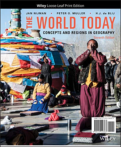 9781119116363: The World Today: Concepts and Regions in Geography