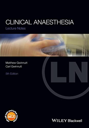 Beispielbild fr Clinical Anaesthesia zum Verkauf von Better World Books Ltd