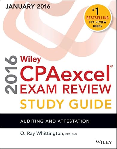 Beispielbild fr Wiley CPAexcel Exam Review 2016 Study Guide January: Auditing and Attestation (Wiley Cpa Exam Review) zum Verkauf von SecondSale