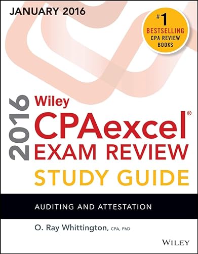 Stock image for Wiley CPAexcel Exam Review 2016 Study Guide January : Auditing and Attestation for sale by Better World Books