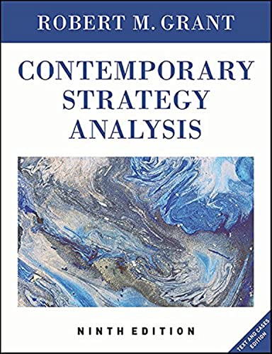 Beispielbild fr Contemporary Strategy Analysis: Text and Cases Edition, 9th Edition zum Verkauf von WorldofBooks