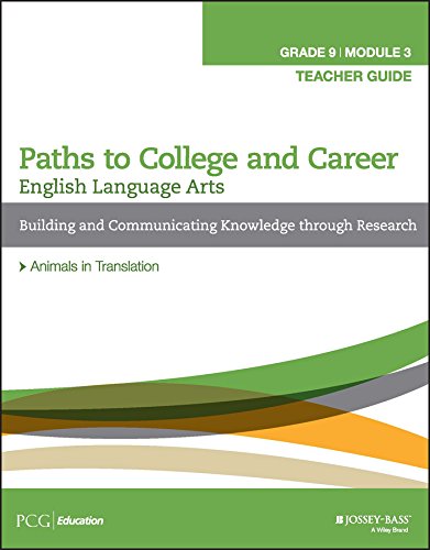 9781119124504: English Language Arts, Grade 9 Module 3: Building and Communicating Knowledge through Research: Teacher Guide' for ASIN '1119124506