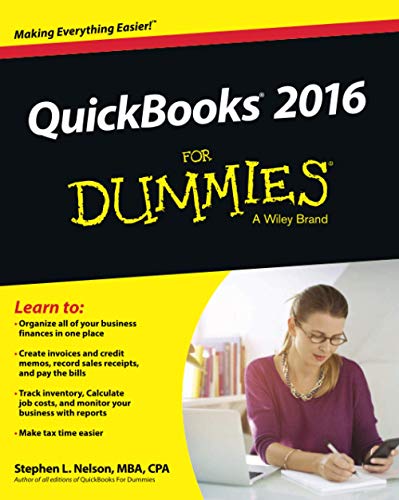 Beispielbild fr QuickBooks 2016 for Dummies zum Verkauf von Better World Books: West