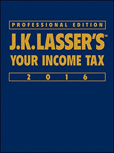 Beispielbild fr J.K. Lasser's Your Income Tax 2016 zum Verkauf von BooksRun