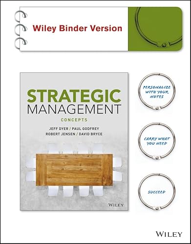 Imagen de archivo de Strategic Management: Concepts BRV a la venta por HPB-Red