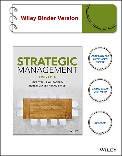 Stock image for Strategic Management: Concepts BRV for sale by HPB-Red