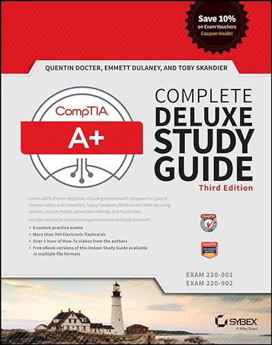 Stock image for CompTIA a+ Complete Deluxe Study Guide : Exams 220-901 And 220-902 for sale by Better World Books