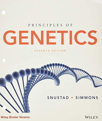 Beispielbild fr Principles of Genetics zum Verkauf von BooksRun