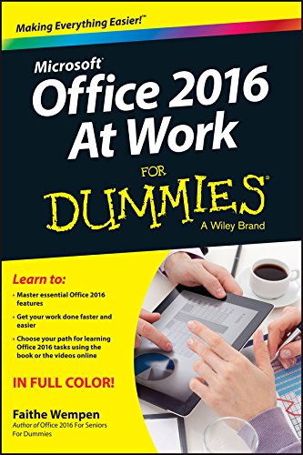 Beispielbild fr Office 2016 at Work For Dummies (For Dummies (Computer/tech)) zum Verkauf von WorldofBooks