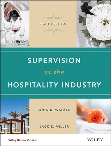 Beispielbild für Supervision in the Hospitality Industry zum Verkauf von BooksRun