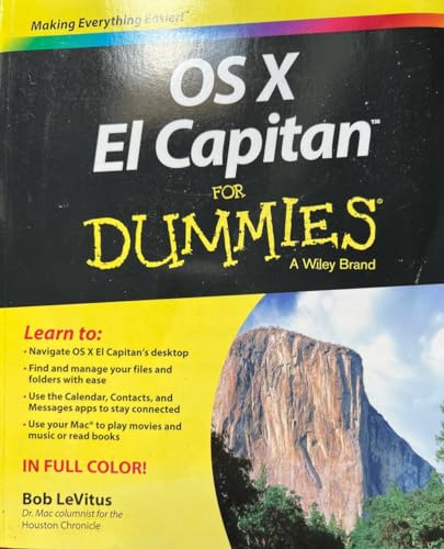 Imagen de archivo de OS X El Capitan For Dummies a la venta por SecondSale