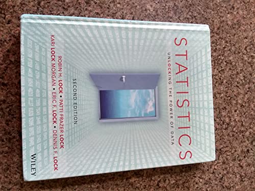 Immagine dell'editore per Statistics, Unlocking The Power Of Data, Second Edition: Student Text (2017 Copyright) venduto da ~Bookworksonline~