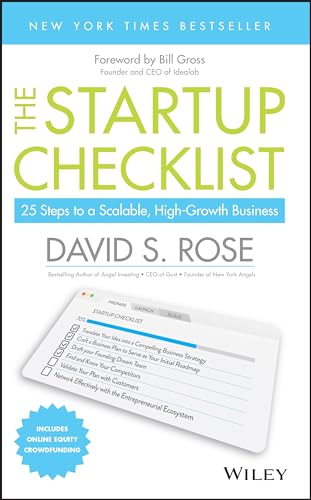 Stock image for The Startup Checklist: 25 Steps to a Scalable, High-Growth Business for sale by SecondSale