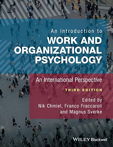 9781119168027: An Introduction to Work and Organizational Psychology: An International Perspective