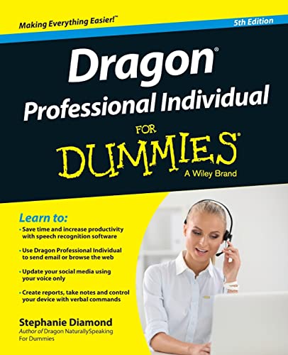 Beispielbild fr Dragon Professional Individual For Dummies (For Dummies (Computer/tech)) zum Verkauf von WorldofBooks