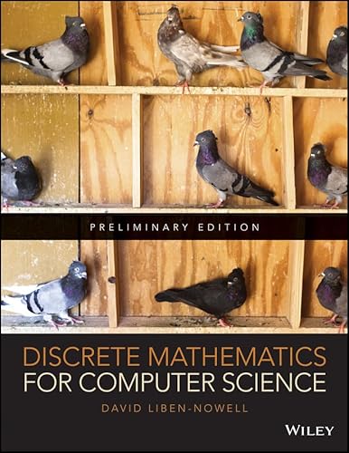 9781119171096: Discrete Mathematics for Computer Science Preliminary Edition