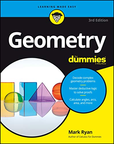 9781119181552: Geometry For Dummies, 3rd Edition