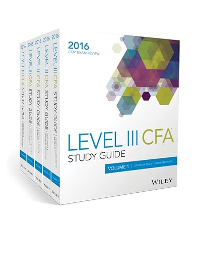 9781119182757: Wiley Study Guide for 2016 Level III CFA Exam: Complete Set