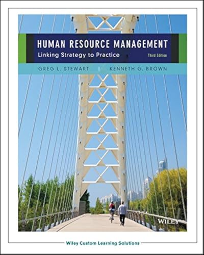 Beispielbild fr HUMAN RESOURCE MANAGEMENT >CUSTOM< zum Verkauf von BooksRun