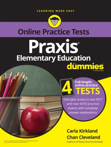 Beispielbild fr Praxis Elementary Education For Dummies with Online Practice Tests zum Verkauf von BooksRun