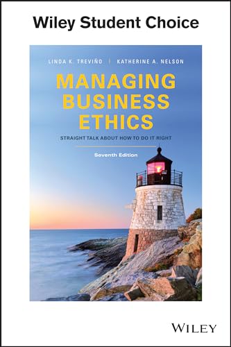 Imagen de archivo de Managing Business Ethics : Straight Talk about How to Do It Right a la venta por Better World Books