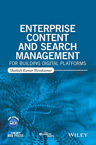 Imagen de archivo de Enterprise Content and Search Management for Building Digital Platforms a la venta por WorldofBooks