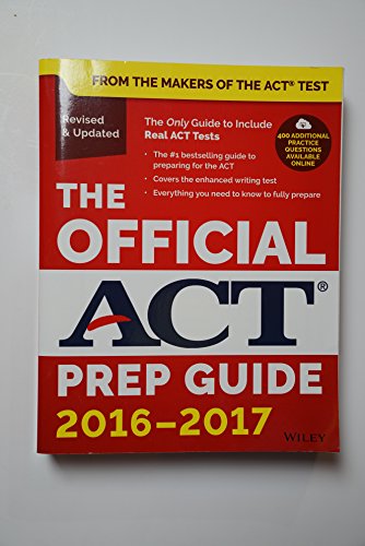 Stock image for The Official ACT Prep Guide, 2016 - 2017 for sale by LibraryMercantile