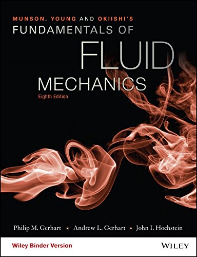 Stock image for Munson, Young and Okiishi's Fundamentals of Fluid Mechanics 8e Binder Ready Version + WileyPLUS Registration Card for sale by Grumpys Fine Books