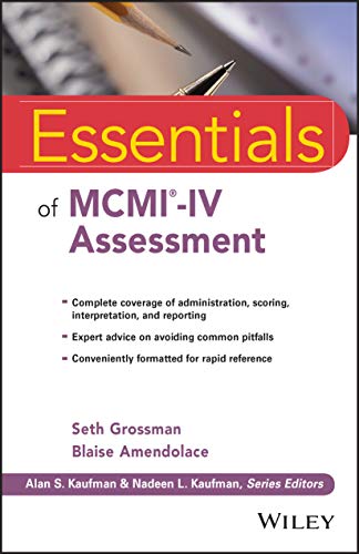 Beispielbild fr Essentials of MCMI-IV Assessment zum Verkauf von Blackwell's