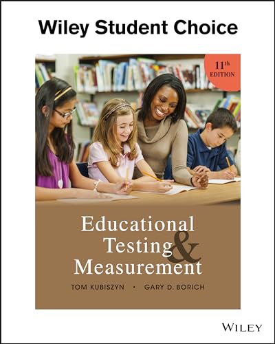 Beispielbild fr Educational Testing and Measurement zum Verkauf von Studibuch