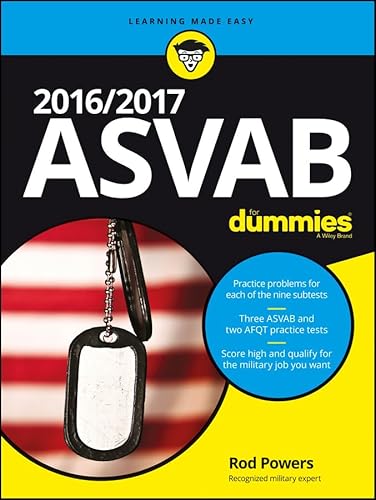 Imagen de archivo de 2016 / 2017 ASVAB For Dummies a la venta por Your Online Bookstore