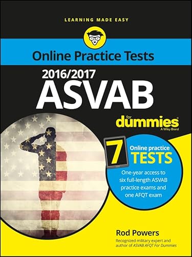 Stock image for 2016/2017 ASVAB for Dummies (For Dummies (Career/education)) for sale by Irish Booksellers