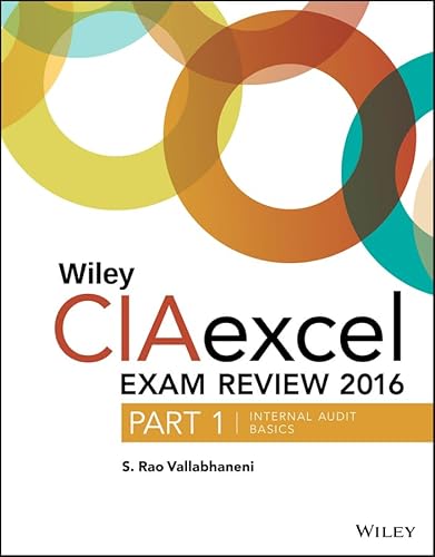 Beispielbild fr Wiley CIAexcel Exam Review 2016 : Part 1, Internal Audit Basics zum Verkauf von Buchpark