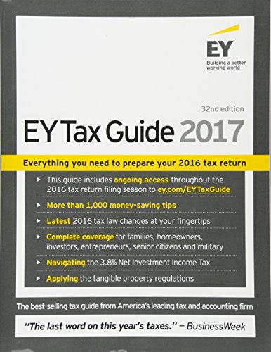 Stock image for Ernst and Young Tax Guide 2017 for sale by Better World Books