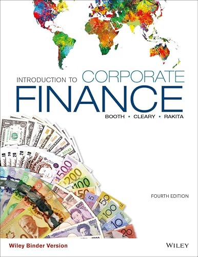 Beispielbild fr Introduction to Corporate Finance, 4th Edition zum Verkauf von BooksRun