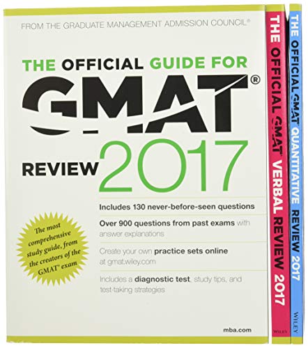 9781119254683: The Official Guide to the GMAT Review 2017 Bundle + Question Bank + Video