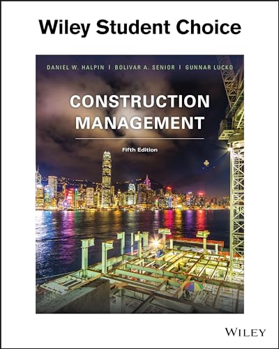 Imagen de archivo de Construction Management a la venta por Textbooks_Source