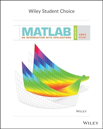 9781119256830: MATLAB: An Introduction with Applications
