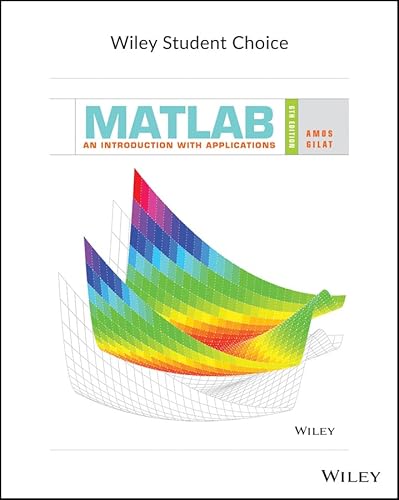 9781119256830: MATLAB: An Introduction with Applications