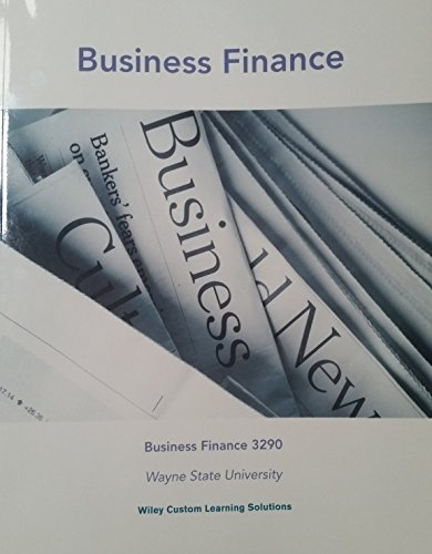 Stock image for Fundamentals of Corporate Finance (Business Finance 3290 - Wayne State University) for sale by HPB-Red