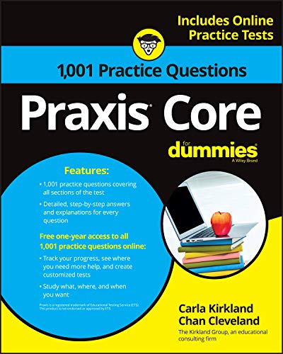 9781119263883: Praxis Core: 1,001 Practice Questions For Dummies