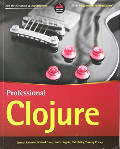 Beispielbild fr Professional Clojure Format: Paperback zum Verkauf von INDOO