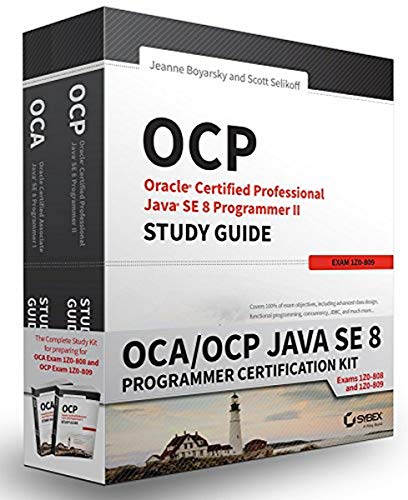 Imagen de archivo de OCA / OCP Java SE 8 Programmer Certification Kit: Exam 1Z0-808 and Exam 1Z0-809 a la venta por Irish Booksellers